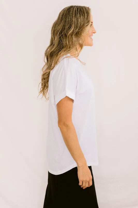 Mazu Before We Expire V Neck Tee