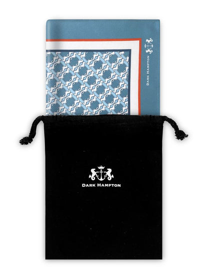Dark Hampton Silk Scarf - THE DONNITHORNE THE BOODEE THE LITTLE SILK THE MOORE THE STEETSKAMP