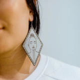 Nichola  Hiwa-i-Te-Rangi Matariki Diamond Earrings