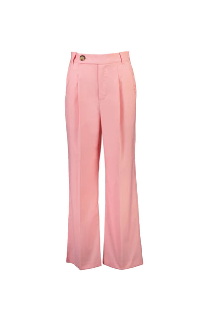 Tuesday Label Olympia Pant in Pink Suiting