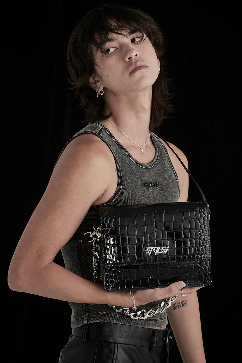 Stolen Girlfriends Club Big Trouble Bag Black