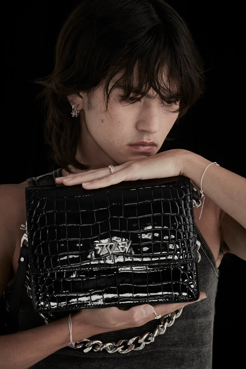Stolen Girlfriends Club Big Trouble Bag Black