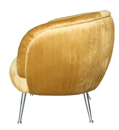 Rembrandt Zephyr Occassional Chair Red Blood Velvet