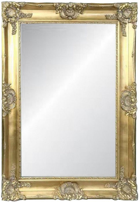 Rembrandt Ornate Bevelled Mirror - Antique Gold