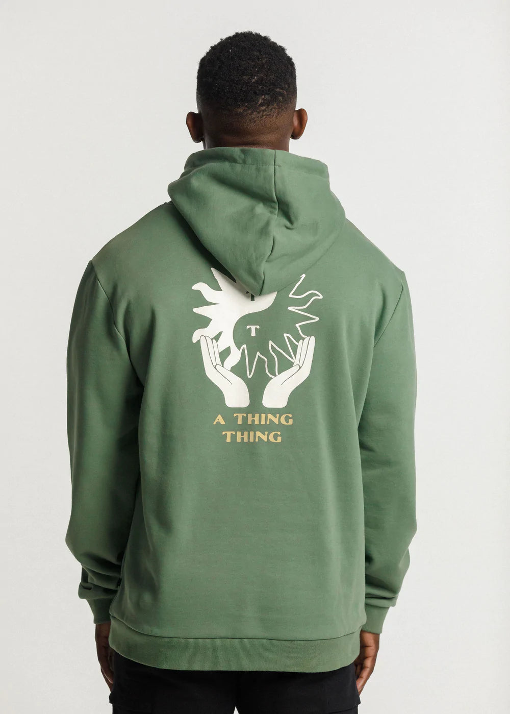 Thing Thing Title Hood in Dark Ivy