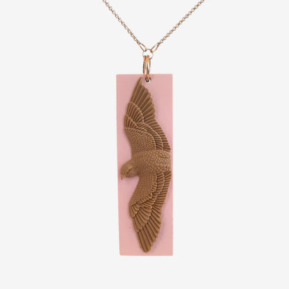 Tania Tupu Karearea Pendant Pink