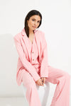 Tuesday Label King Blazer in Pink Suiting