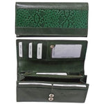 Shed Leather Wallet - Green