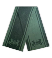 Dark Hampton Wool Scarf