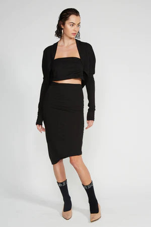 Zambesi Capulet Bolero Jacket in Black
