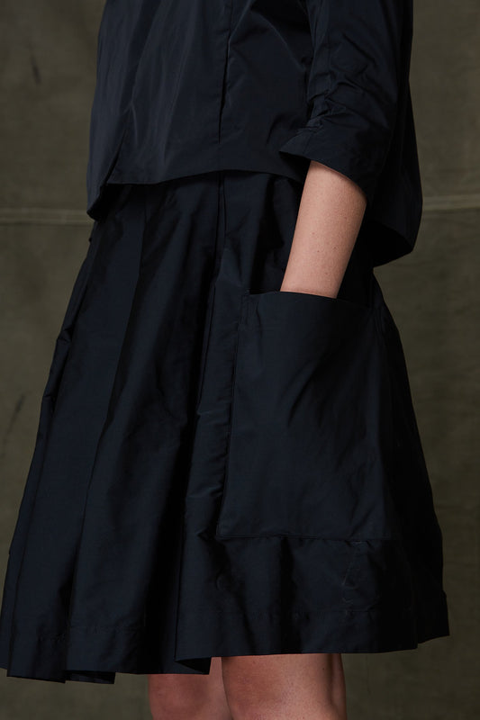 Zambesi Roller Derby Skirt - Hopscotch and Black