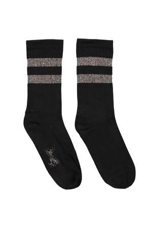 Zambesi Stripe Sox Black