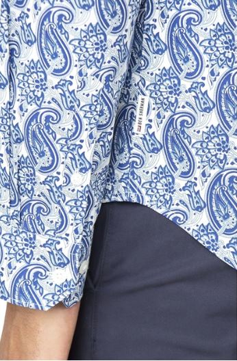 Ben Sherman Ls Linear Paisley Shirt