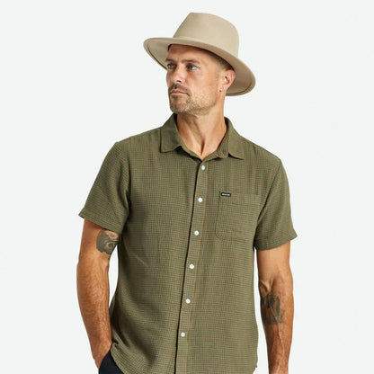 Brixton Messer Fedora - Heather Grey