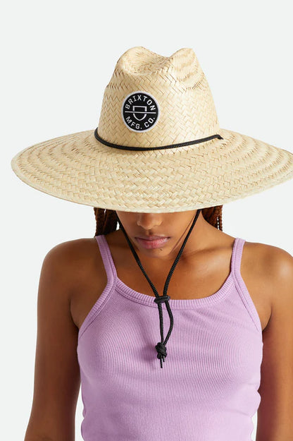 Brixton Crest Sun Straw Hat