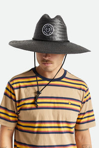 Brixton Crest Sun Straw Hat