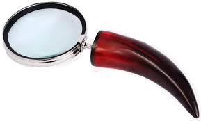 Rembrandt Magnifier Glass with Nickel Horn