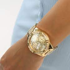 Guess Jewellery Watch Frontier Gold