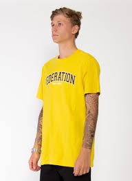 Federation Aye Tee Twenty Mustard