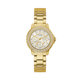 Guess Watch Crown Jewel White DL with Gold Bracelet
