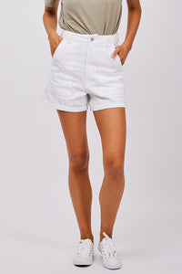 Riders Hi Utility Short White Out