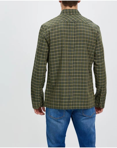 Ben Sherman Grid Check Laundered Shirt