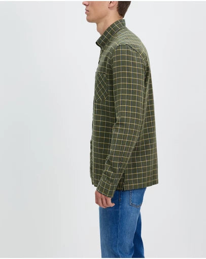 Ben Sherman Grid Check Laundered Shirt