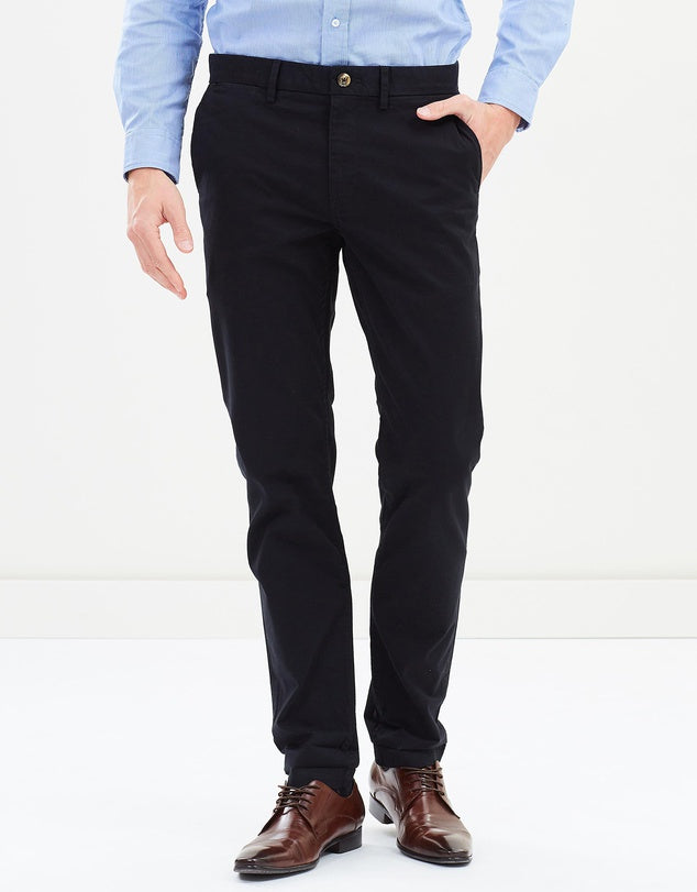Ben Sherman Slim Stretch Chino Black