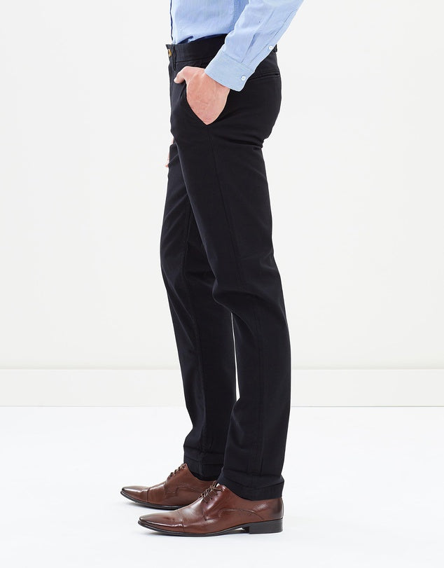 Ben Sherman Slim Stretch Chino Black