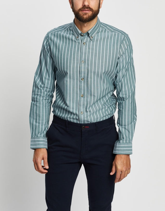 Ben Sherman Stripe Oxford Mod