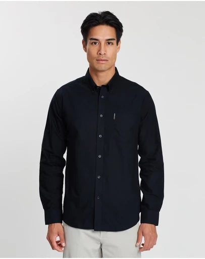 Ben Sherman Oxford Shirt Midnight Blue