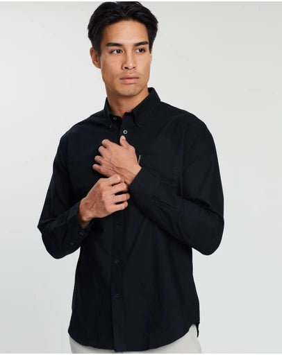 Ben Sherman Oxford Shirt Midnight Blue
