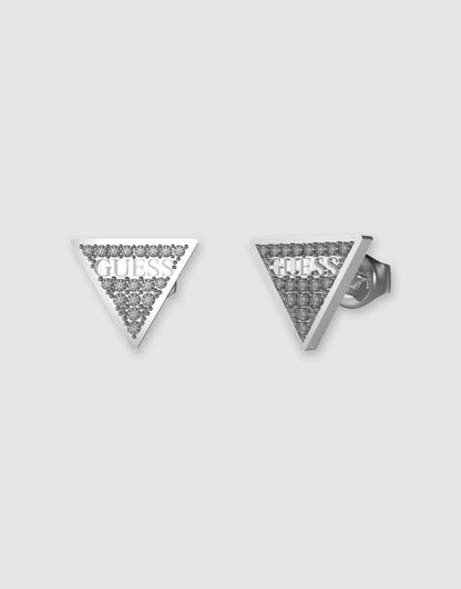 Guess Logo Triangle Studs
