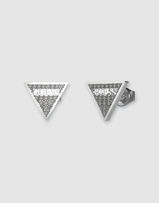 Guess Logo Triangle Studs