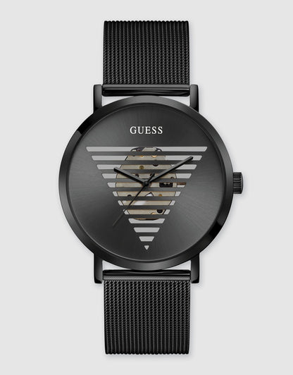 Guess Watch Idol Black Black Mesh Strap