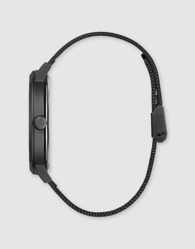 Guess Watch Idol Black Black Mesh Strap