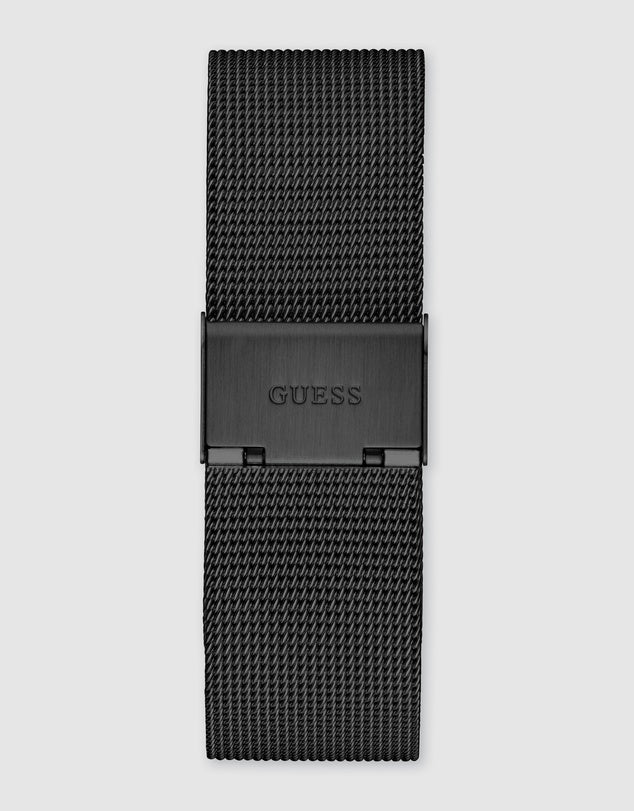 Guess Watch Idol Black Black Mesh Strap
