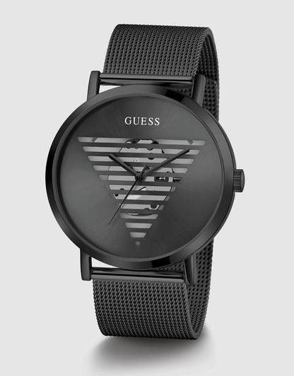 Guess Watch Idol Black Black Mesh Strap