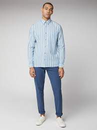 Ben Sherman Candy Stripe Shirt Long Sleeve