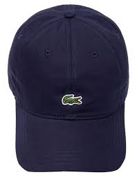 Lacoste Cap Centre Croc in Black, Navy or White