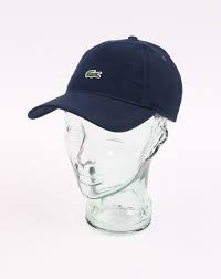 Lacoste Cap Centre Croc in Black, Navy or White