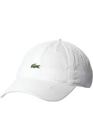 Lacoste Cap Centre Croc in Black, Navy or White