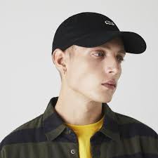 Lacoste Cap Centre Croc in Black, Navy or White