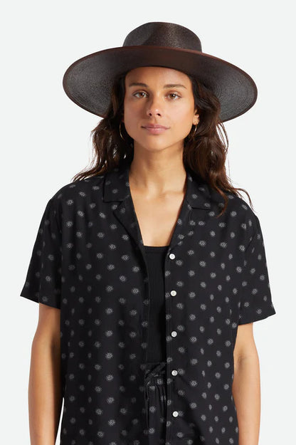 Brixton Jo Rancher - Brown Straw