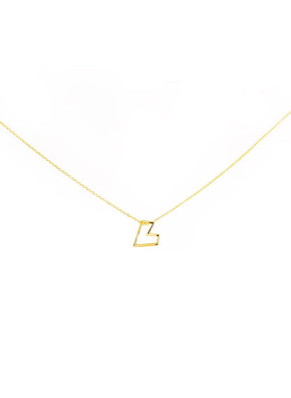 Federation Open Heart Necklace