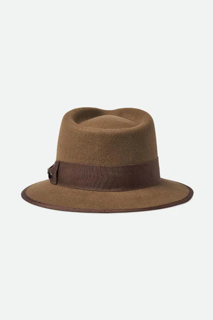 Brixton Paco Fedora in Desert Palm