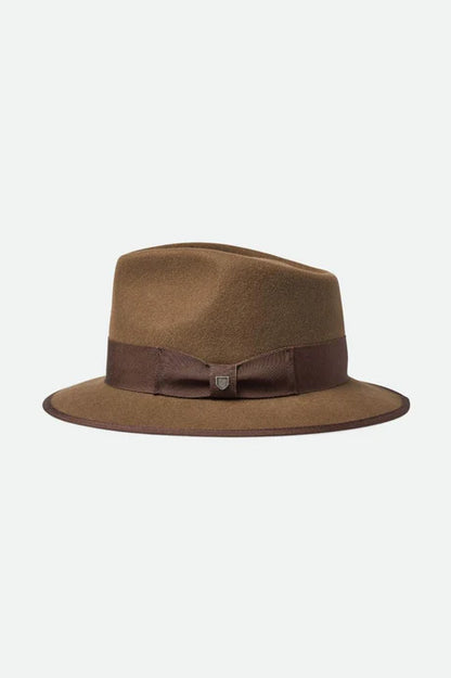 Brixton Paco Fedora in Desert Palm
