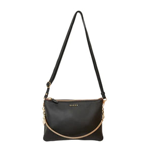 Saben Feature Handle and Shoulder Strap Chain Gold Snake