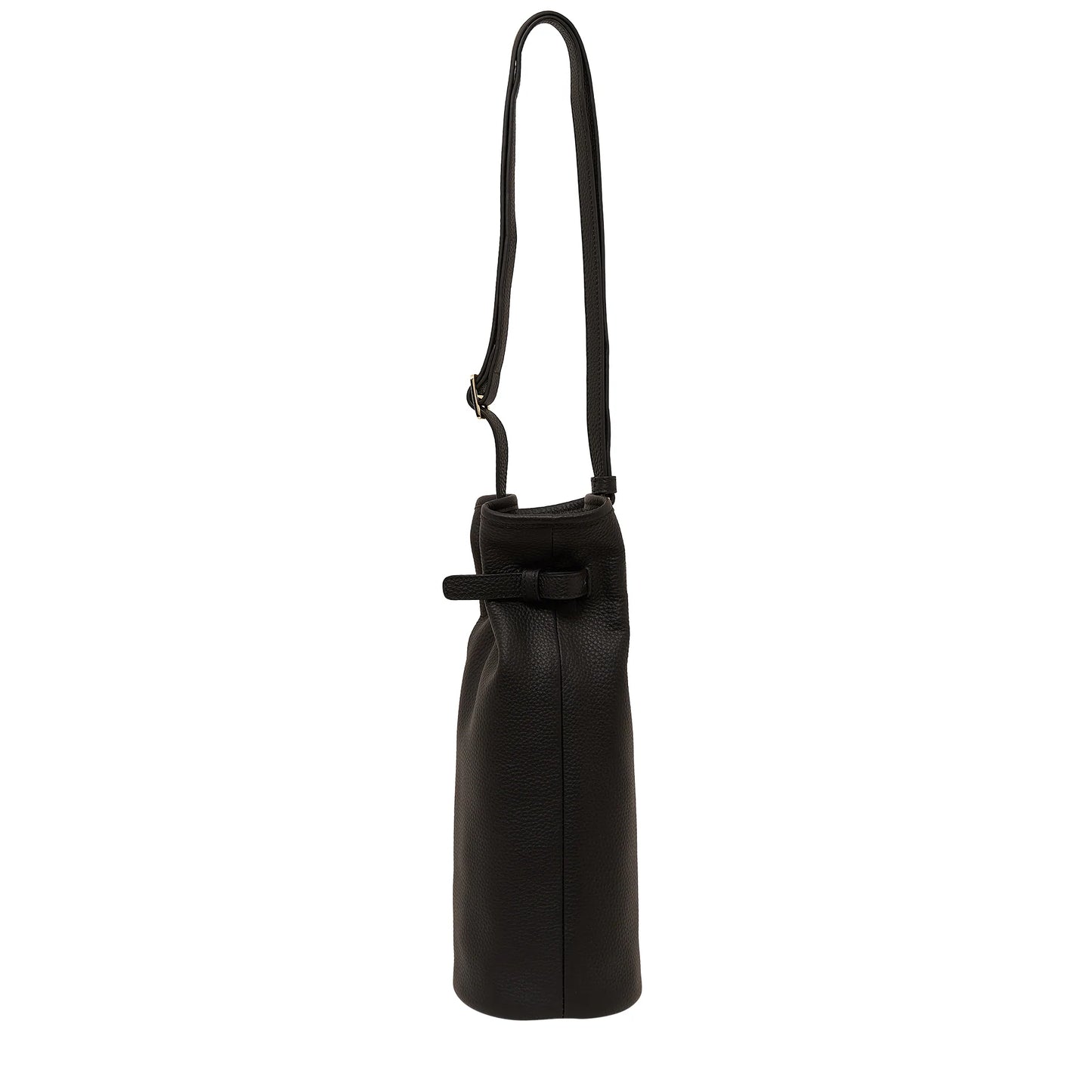 Saben Wilda Wine Carrier in Black Leather