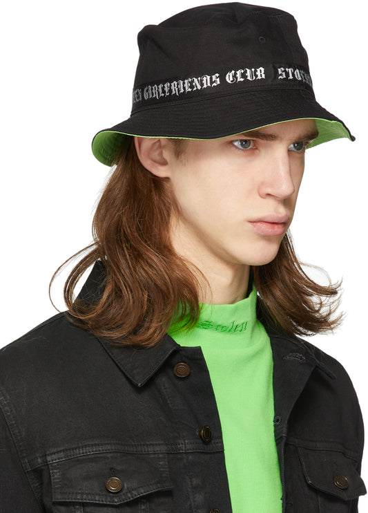 Stolen Girfriends Club Bucket Hat Black/Limewire